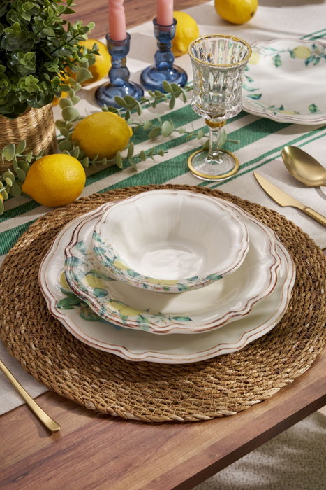 Hermia Sunny Grove Juego de Cena de Porcelana 24 Piezas Hermia Sunny Grove Juego de Cena de Porcelana 24 Piezas